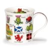 Dunoon - Bute Simply Scotland Flag Mug - Dunoon Fine Bone China 'Simply Scotland' Bute Shape