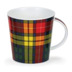 Dunoon - Cair Buchanan Mug - Dunoon Fine Bone China Buchanan Tartan Cairngorm Shape