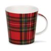 Dunoon - Cair Royal Stewart Mug - Dunoon Fine Bone China Royal Stewart Tartan Cairngorm Shape
