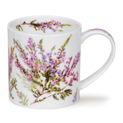 Dunoon - Orkney Scottish Heather Mug - Dunoon Fine Bone China Scottish Heather Orkney Shape