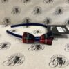 Hair Band - Tartan Bow Alice Band Blue