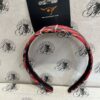 Hair Band - Wide Alice Band in Red Tartan