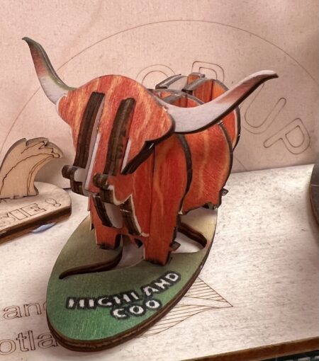 3D Pop Up Wooden Postcards