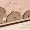 3D Pop Up Wooden Postcards