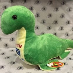 Soft Toy - Nessie Flippers Large (7262SAL) Soft Toy Loch Ness Monster - Long Nessie Flippers Large (code7262SAL)