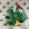 Soft Toy Loch Ness Monster - Plush Wiggly Nessie with Tartan Hat