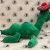 Soft Toy Loch Ness Monster - Nessie with Tartan Hat