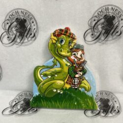 Magnet - Nessie and Scotsman Magnet - Nessie The Loch Ness Monster and Piper Scotsman