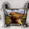 Magnet - Wooden 3D Highland Cow