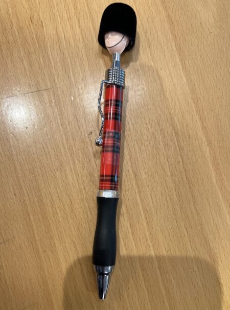 Pen - Soldier Head Tartan