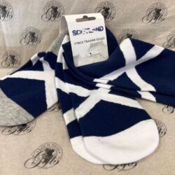 Socks - Saltire 3 Pack Socks - 3 Pack Trainer Socks Saltire