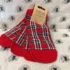 Socks - 3 Pairs of Tartan Trainer Socks