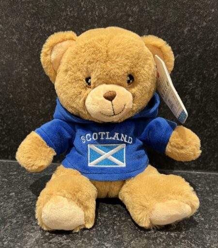 Soft Toy Teddy - KeelEco Scottish Hoodie Bear