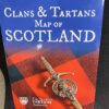 (Book) Map - Clans and Tartans Map Of Scotland
