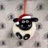 Christmas Decoration - Sheep Pom-Pom