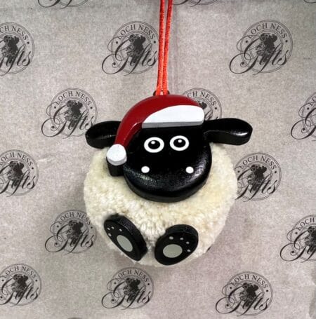 Christmas Decoration - Sheep Pom-Pom