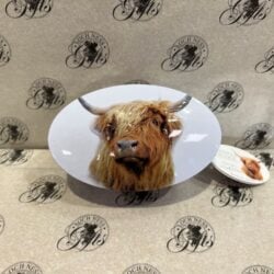 fudge cow tin Vanilla Fudge Oval Tin - Highland Cow