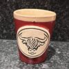 Shot Cup - Stoneware Shot Cup Highland Cow