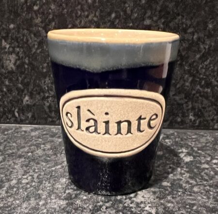 Shot Cup - Stoneware Shot Cup Slainte