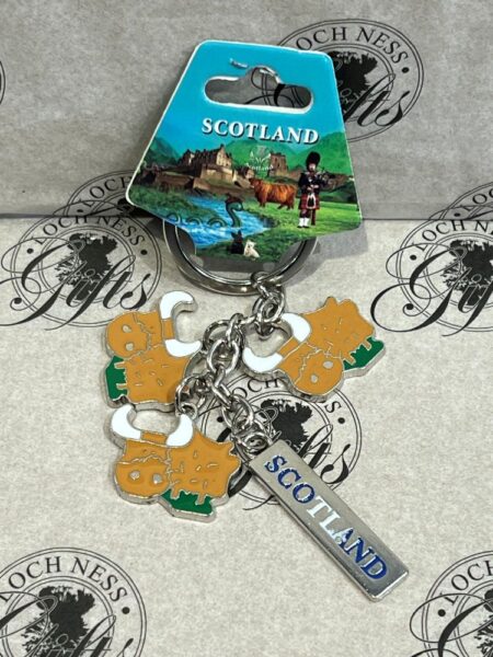Keyring - Highland Cows