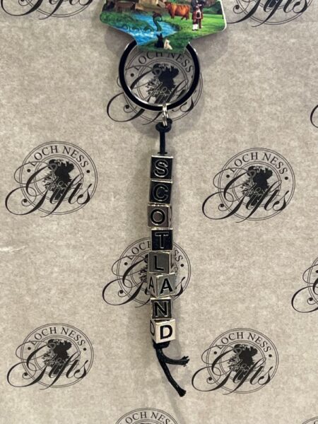 Keyring - Scotland Cubes