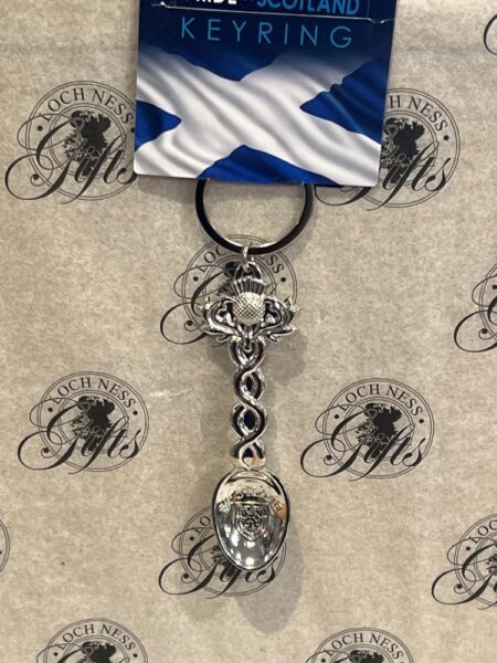 Keyring - Thistle Spoon Bottle Opener
