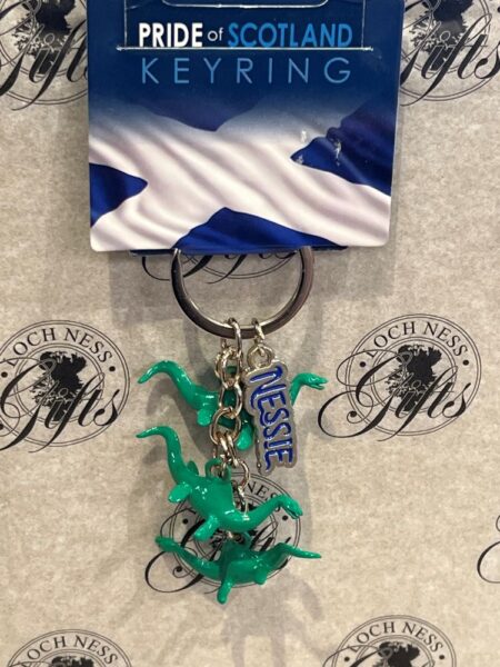 Keyring - Triple Nessies Green