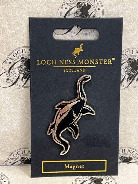 Magnet - Loch Ness Monster Black and Gold