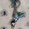 Keyring - Nessie Piper Saltire Heart