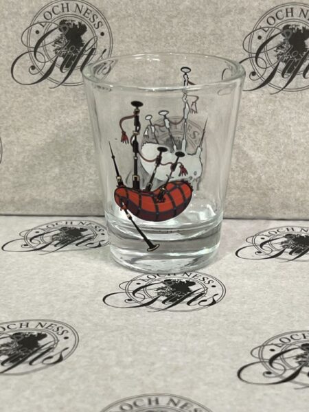 Shot Glass - Bagpipes