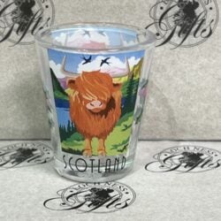 Shot Glass - Scotland Highland Cow