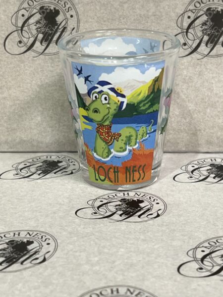 Shot Glass - Nessie Loch Ness