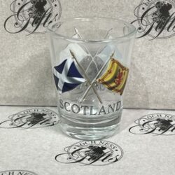 Shot Glass - Scotland Flags