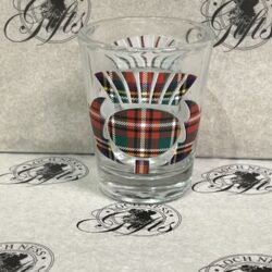 Shot Glass - Tartan Thistle Shot Glass - Tartan Thistle