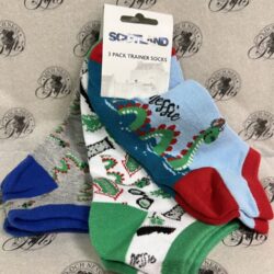 3 pack nessie socks Socks - 3 Pack Trainer Socks Nessie