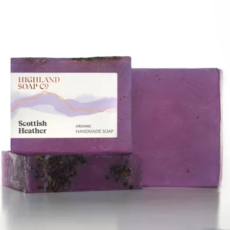 Highland Soap Co - Organic Soap Scottish Heather Highland Soap Co - Organic Handmade Soap Scottish Heather 150g