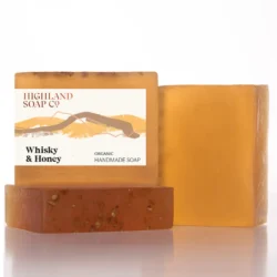 Highland Soap Co - Organic Handmade Soap Whisky and Honey 150g