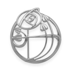0000_B488 Charles Rennie Mackintosh - Silver Brooch B488