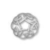 0001_B268-DS Celtic Collection - Celtic Silver Brooch B268