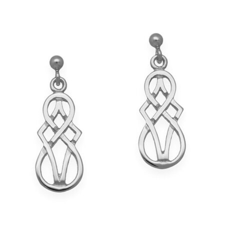 Celtic Collection - Celtic Silver Earrings E97