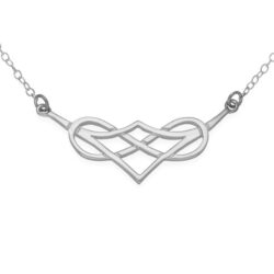 0007_N37-1-1 Celtic Collection - Celtic Silver Necklet N37