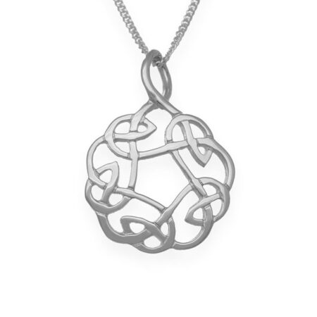 Celtic Collection - Celtic Silver Necklet N37