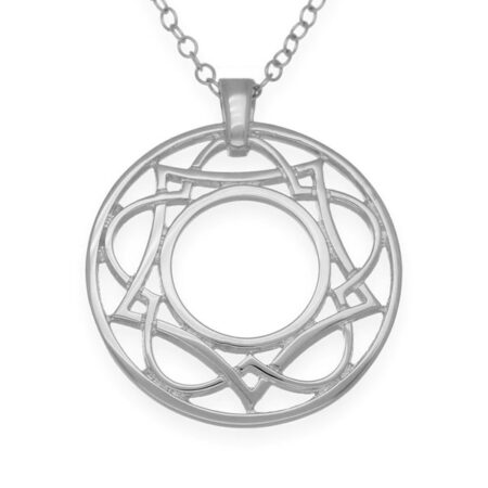 Celtic Collection - Celtic Silver Necklet N37