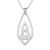 Celtic Collection - Celtic Silver Necklet N37