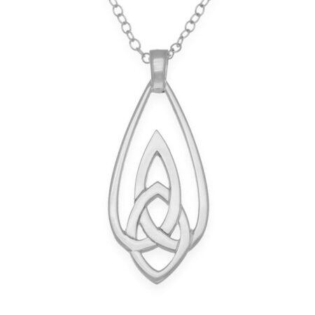 Celtic Collection - Celtic Silver Necklet N37