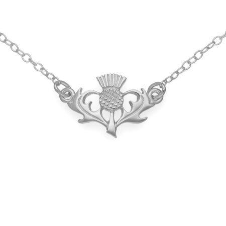 Thistle Collection - Thistle Silver Necklet N22