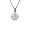 0027_P345 Thistle Collection - Thistle Silver Pendant P345