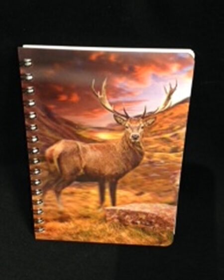 3D Image Notebook - Monarch Of The Glen