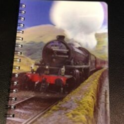 3D Image Notebook - The Jacobite Steam Train