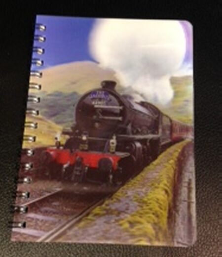 3D Image Notebook - The Jacobite Steam Train